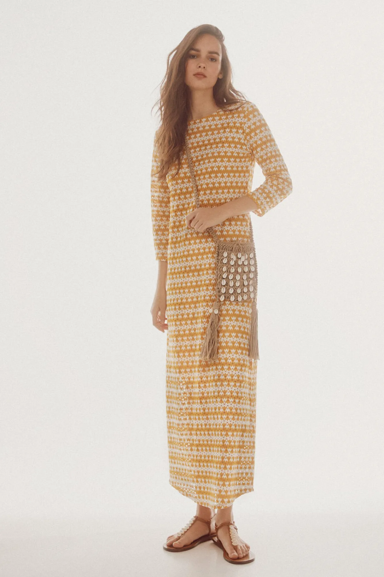 Vestido De Encaje De Punto^Slowlove Outlet