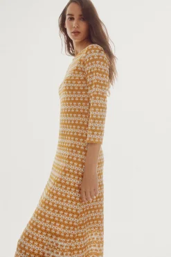 Vestido De Encaje De Punto^Slowlove Outlet