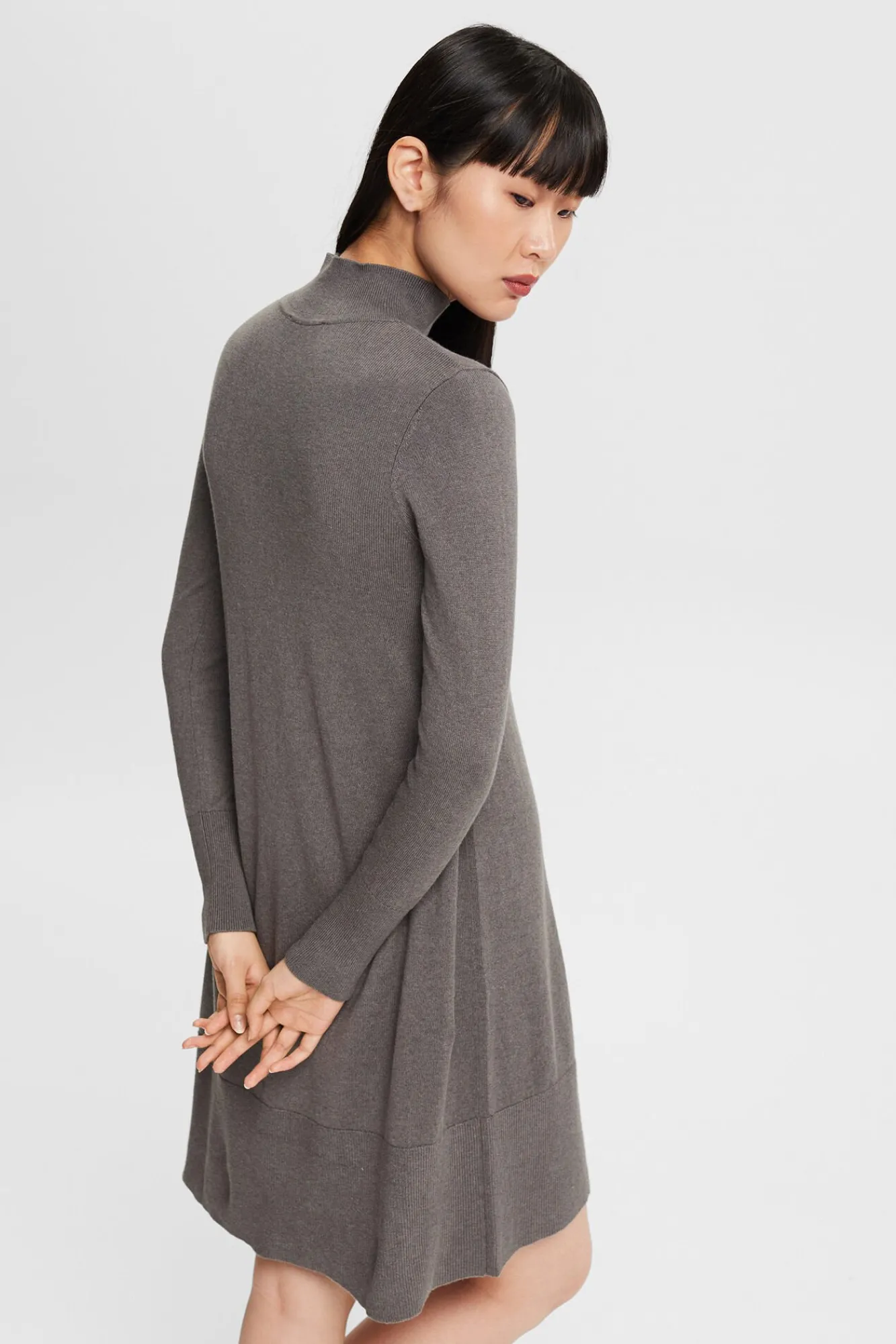 Vestido De Punto Con Cashmere^Esprit Best