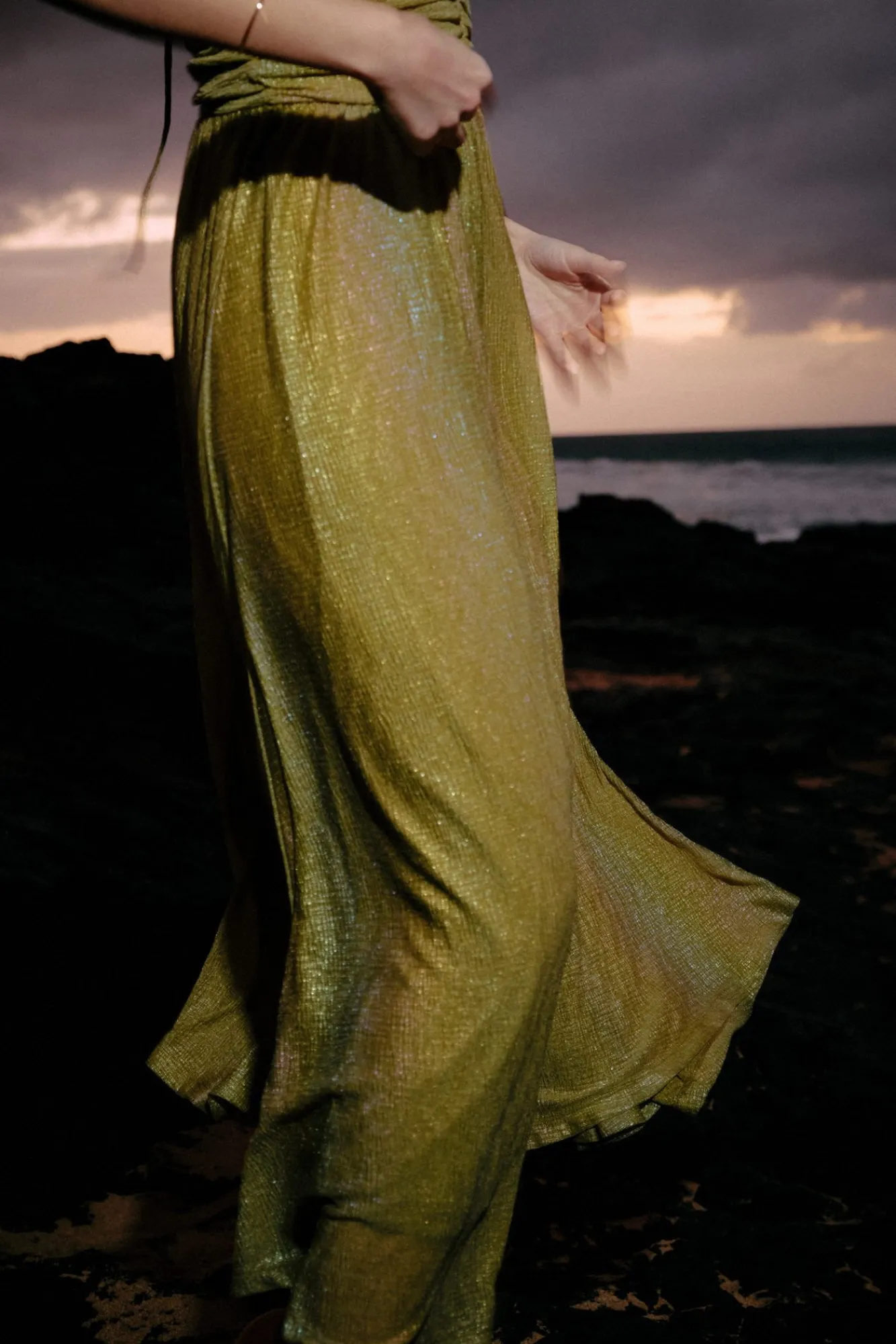 Vestido De Punto Halter^Slowlove Flash Sale