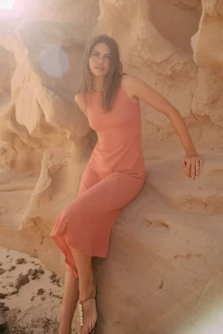 Vestido De Punto Midi^Slowlove Outlet