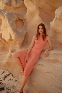 Vestido De Punto Midi^Slowlove Outlet