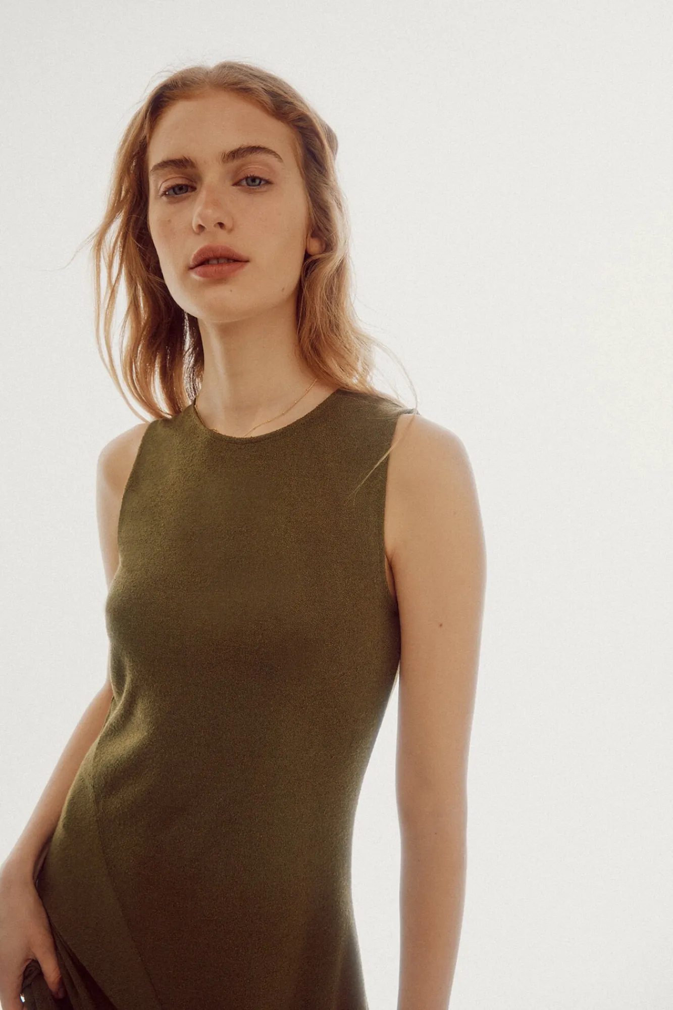 Vestido De Punto Midi^Slowlove New