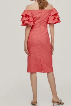 Vestido Entallado Estructura^Pedro del Hierro Shop