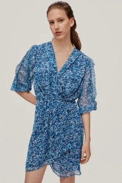 Vestido Estampado Con Lurex^Pedro del Hierro Best