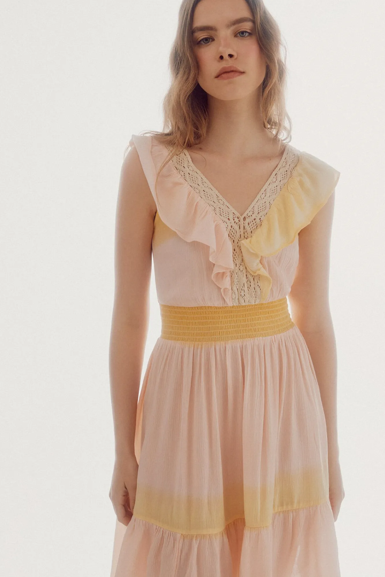 Vestido Estampado Corto^Slowlove Hot