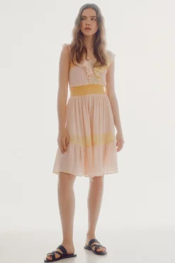 Vestido Estampado Corto^Slowlove Hot