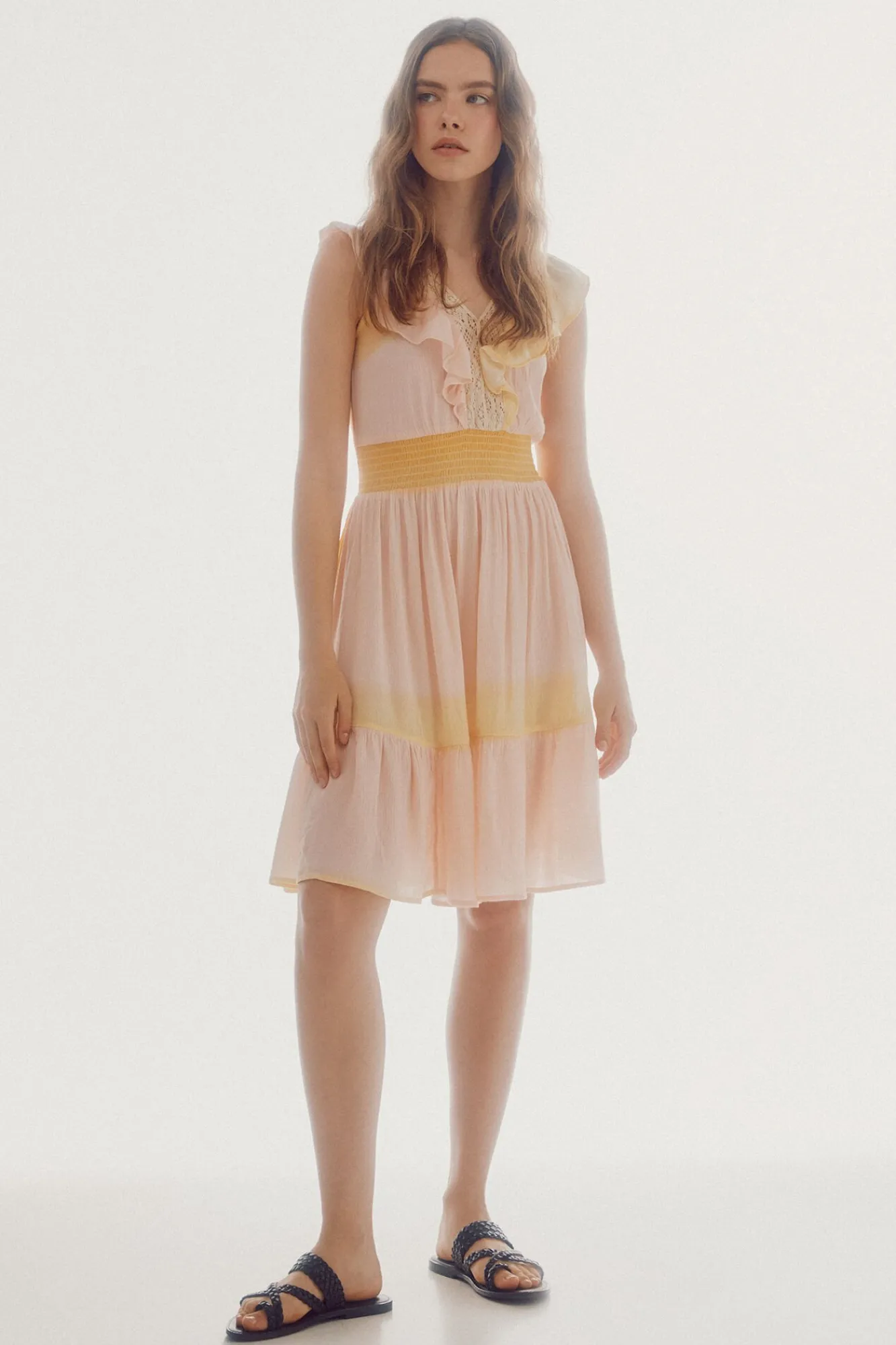 Vestido Estampado Corto^Slowlove Hot
