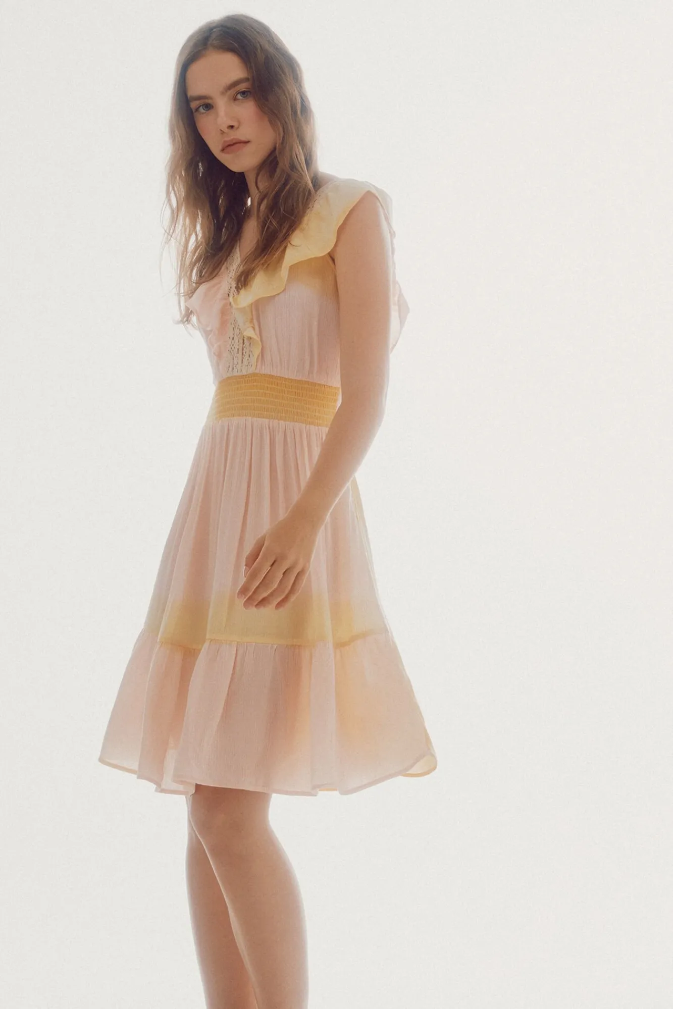 Vestido Estampado Corto^Slowlove Hot