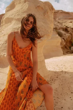 Vestido Estampado Largo^Slowlove Store