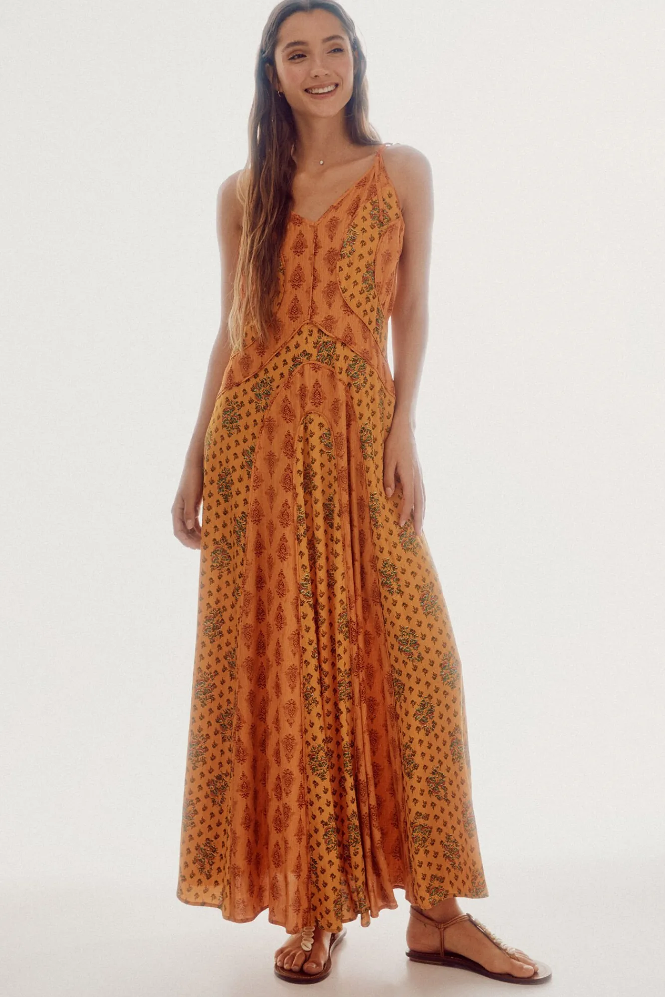 Vestido Estampado Largo^Slowlove Store