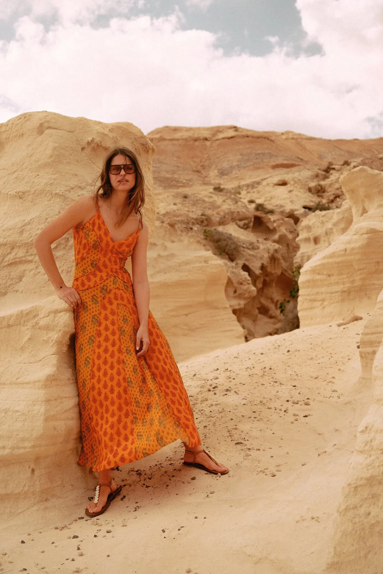 Vestido Estampado Largo^Slowlove Store