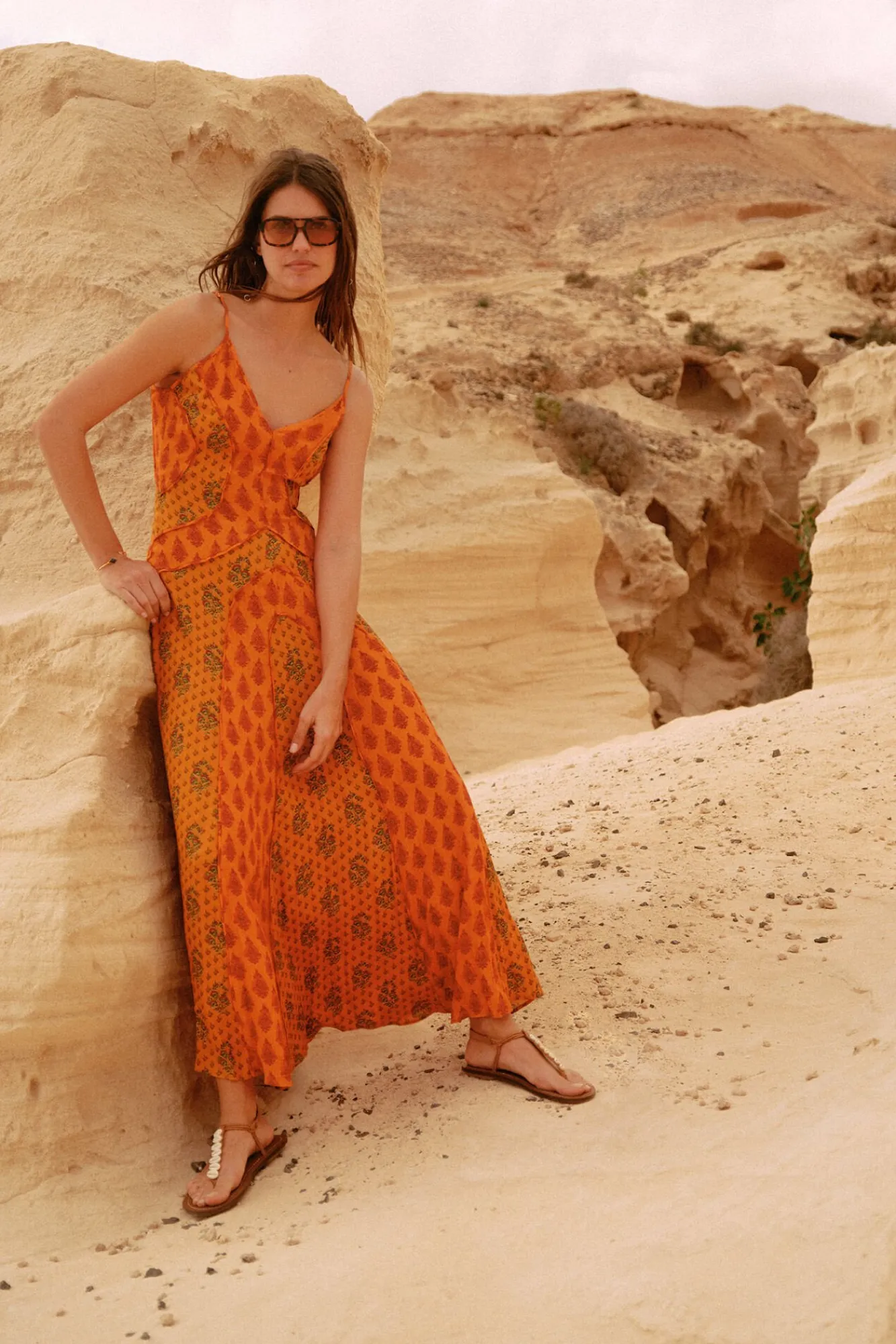 Vestido Estampado Largo^Slowlove Store