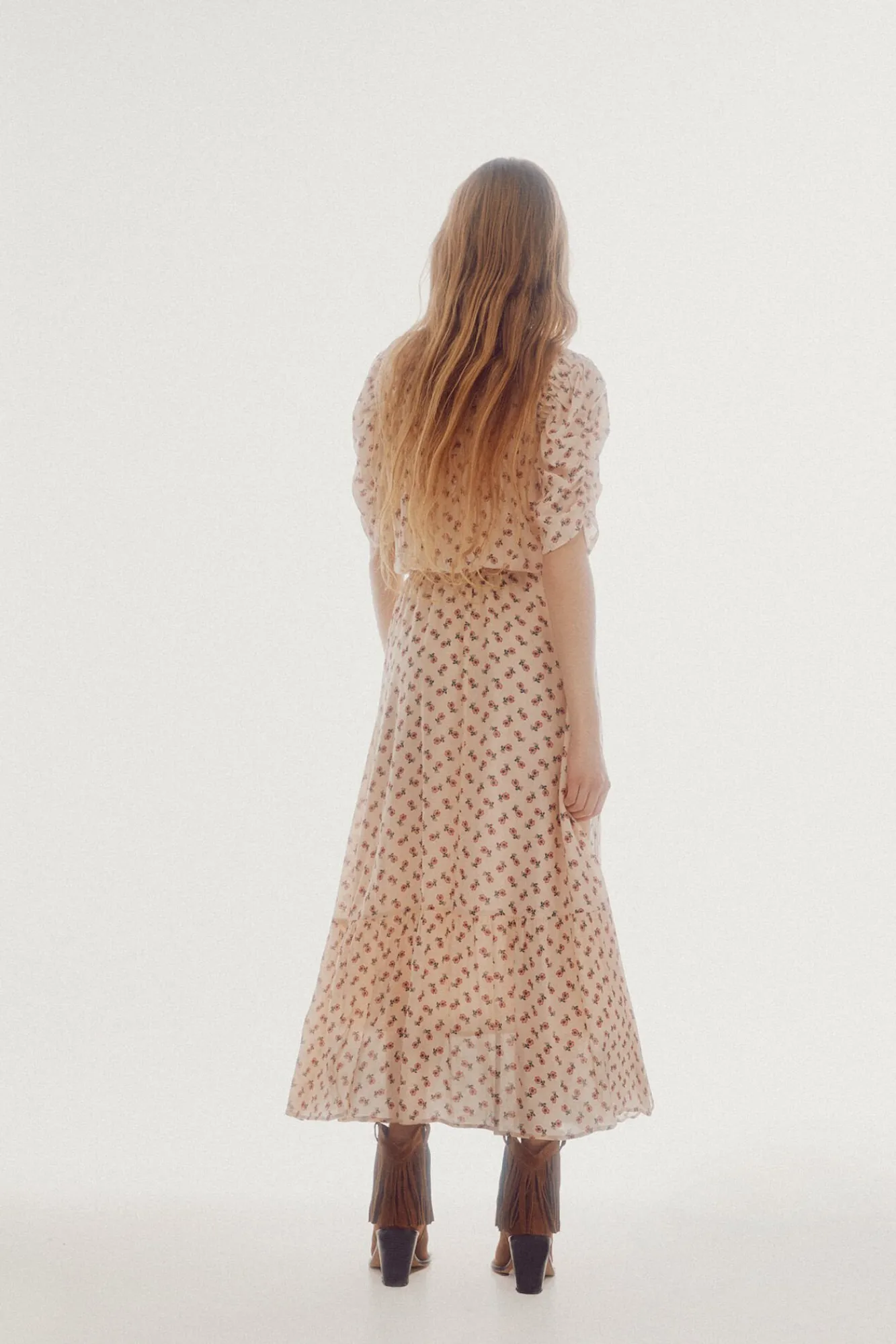 Vestido Estampado Largo^Slowlove Outlet