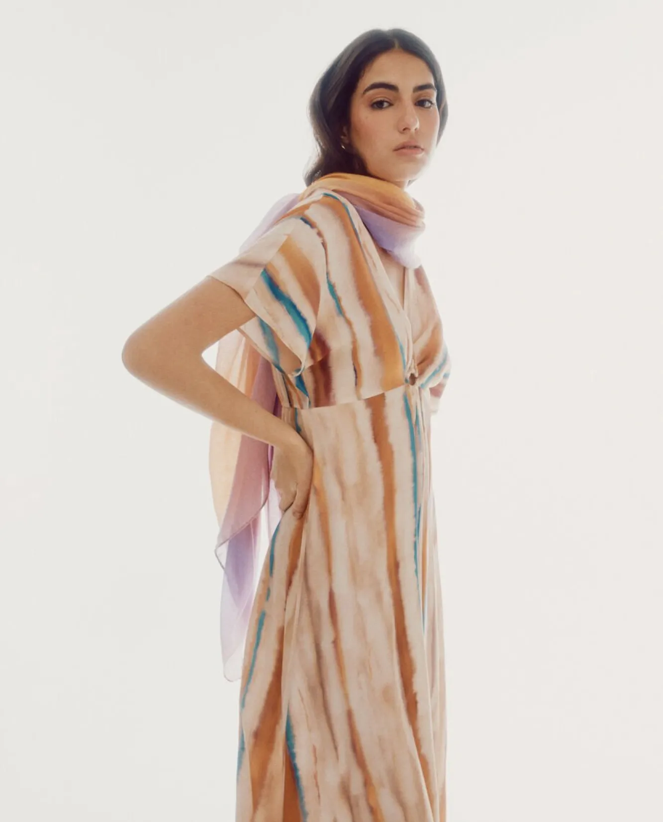 Vestido Estampado Tie Dye^Slowlove Sale