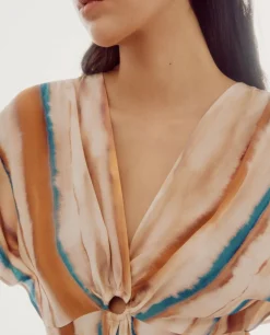 Vestido Estampado Tie Dye^Slowlove Sale
