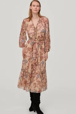 Vestido Estampado Volantes^Pedro del Hierro New