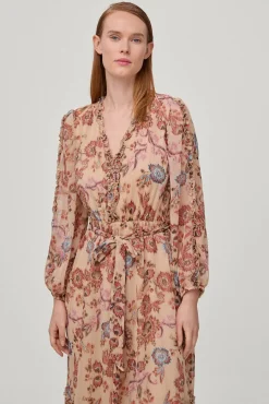 Vestido Estampado Volantes^Pedro del Hierro New