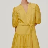 Vestido Falda Pisos Manga Abullanada^Pedro del Hierro Shop