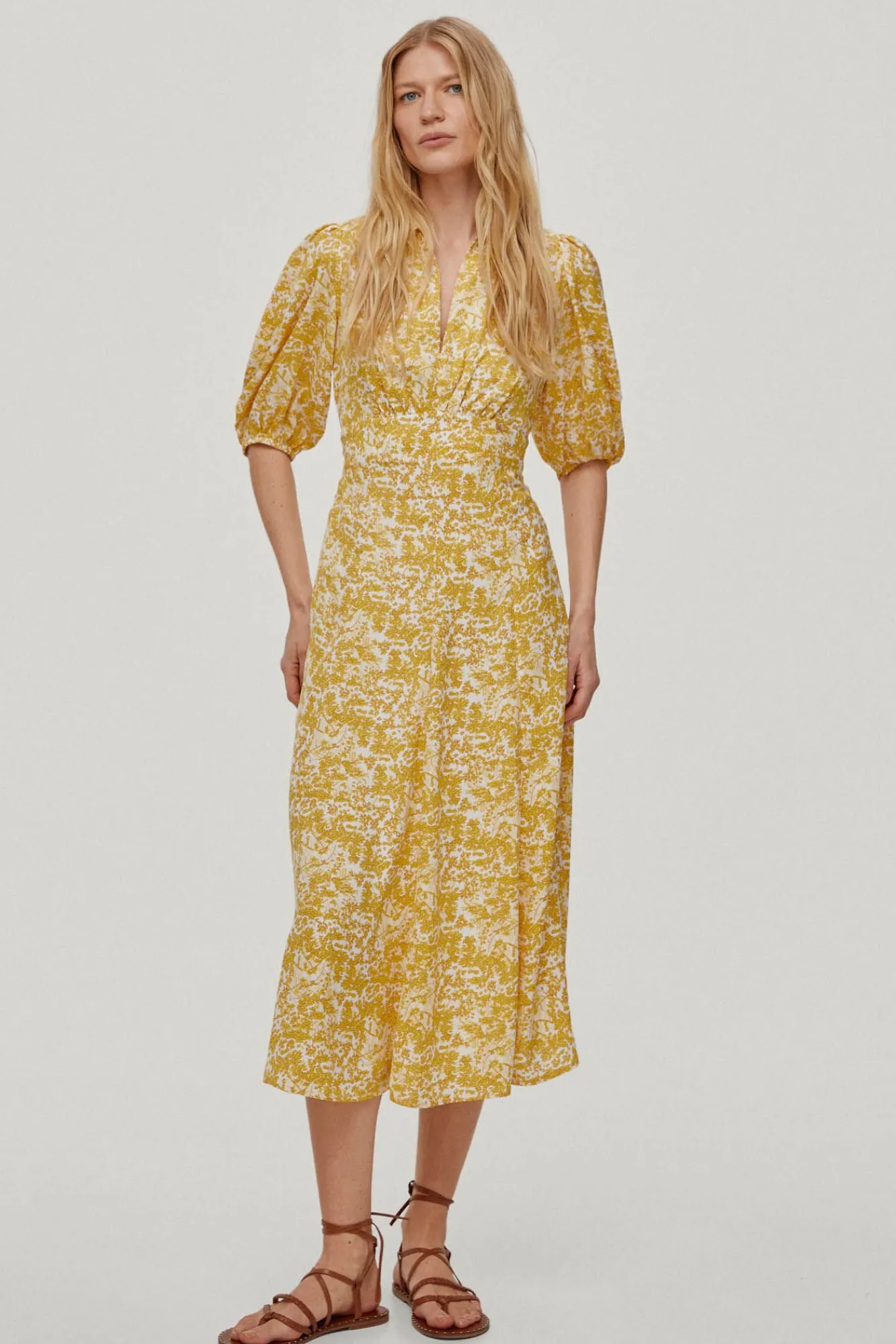 Vestido Fluido Estampado Floral^Pedro del Hierro Clearance