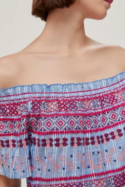 Vestido Fluido Off Shoulder^Pedro del Hierro Hot