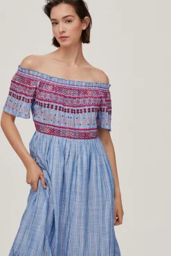 Vestido Fluido Off Shoulder^Pedro del Hierro Hot