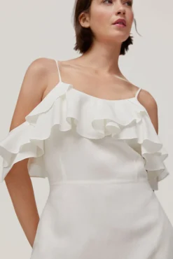 Vestido Fluido Volantes^Pedro del Hierro Cheap