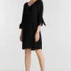 Vestido Holgado Y Suelto De Crepe^Esprit Clearance