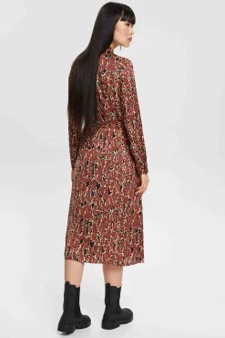 Vestido Largo Camisero Estampado^Esprit Store