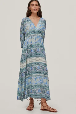 Vestido Largo Estampado^Pedro del Hierro Cheap