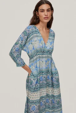 Vestido Largo Estampado^Pedro del Hierro Cheap