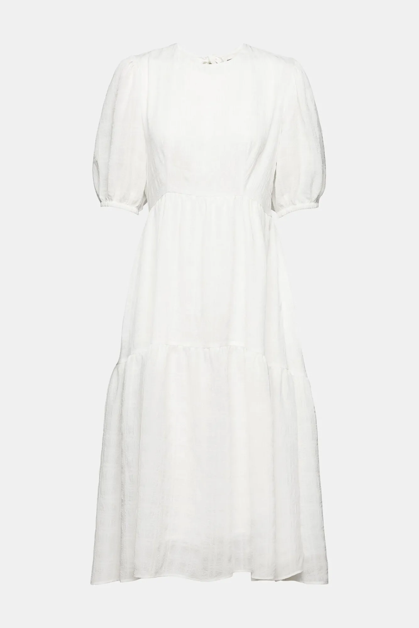 Vestido Largo Paneles Tejido Con Textura^Esprit Discount