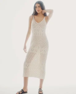 Vestido Midi Calado^Slowlove Best