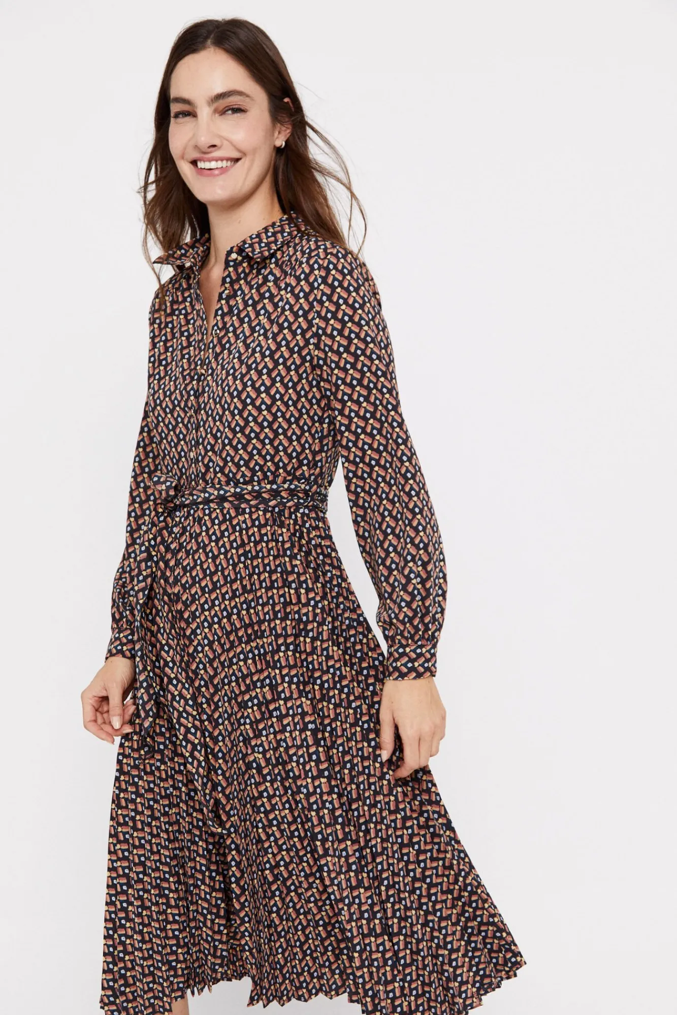Vestido Midi Camisero^Cortefiel Flash Sale