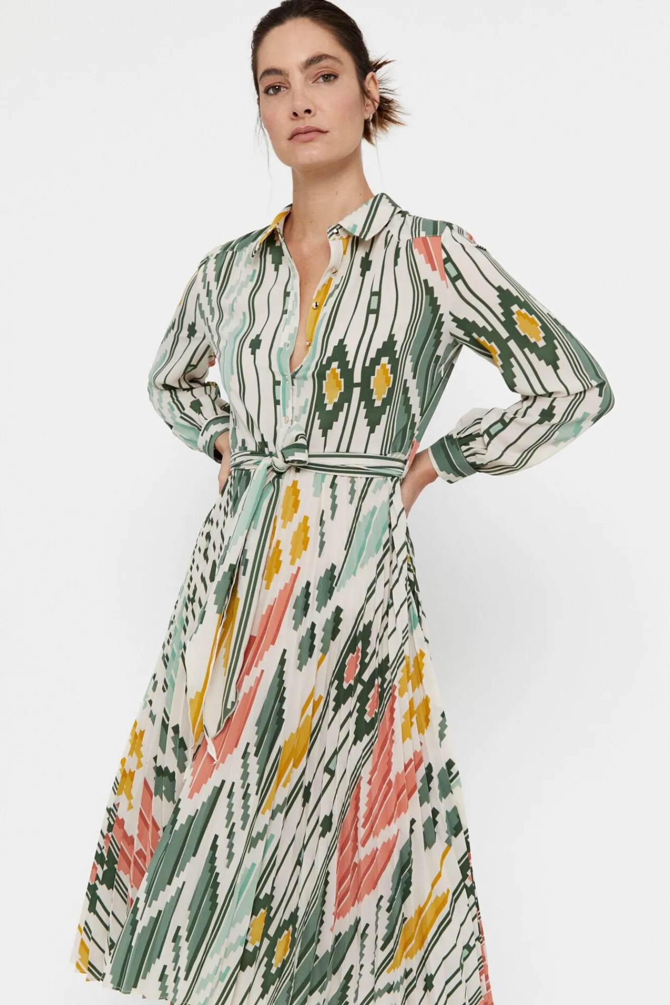 Vestido Midi Camisero^Cortefiel Best Sale