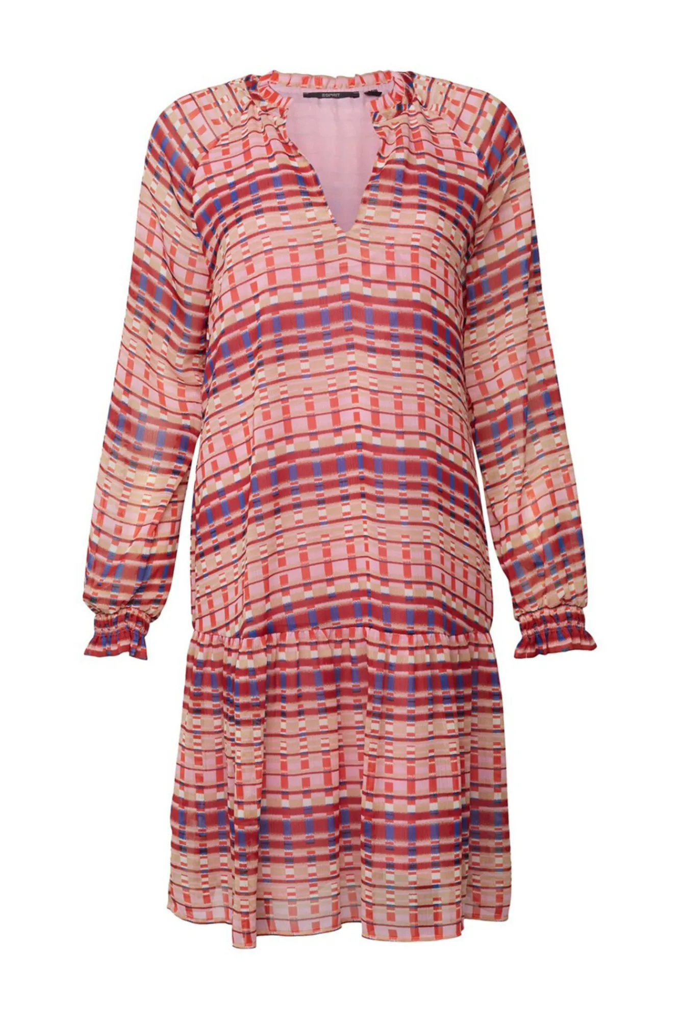 Vestido Midi Chiffon Estampado^Esprit New