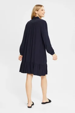 Vestido Midi Cuello Camisero Viscosa Ecovero™^Esprit Sale