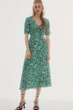 Vestido Midi Estampado^Slowlove Online