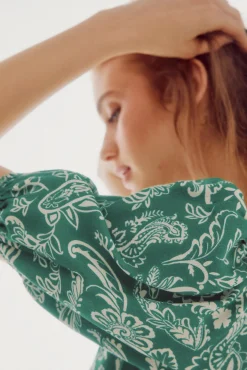 Vestido Midi Estampado^Slowlove Online