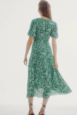 Vestido Midi Estampado^Slowlove Online