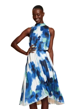 Vestido Midi Plisado Estampado Floral^Esprit Flash Sale