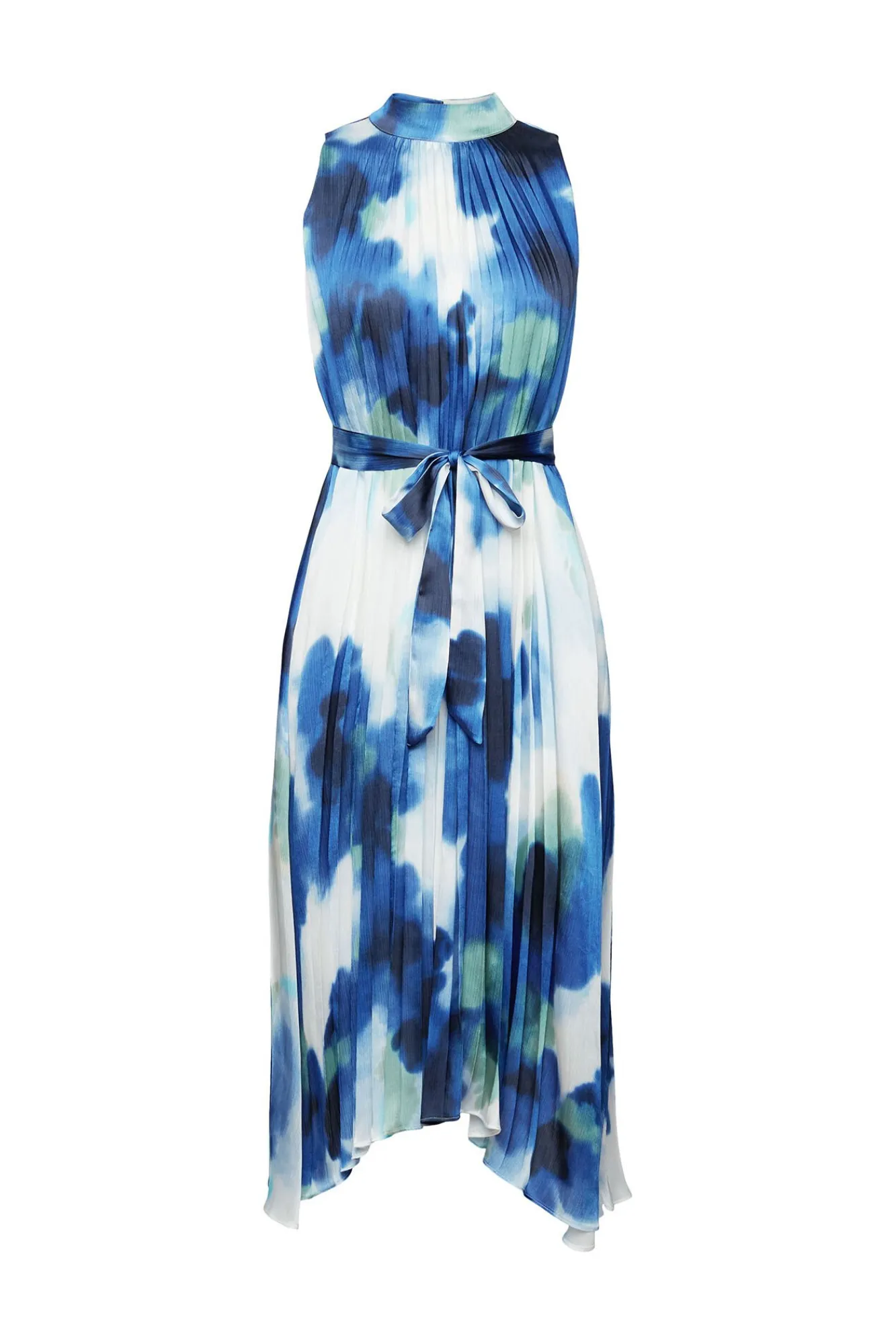 Vestido Midi Plisado Estampado Floral^Esprit Flash Sale