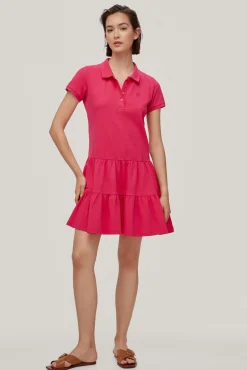 Vestido Polo Manga Corta Volantes^Pedro del Hierro Store