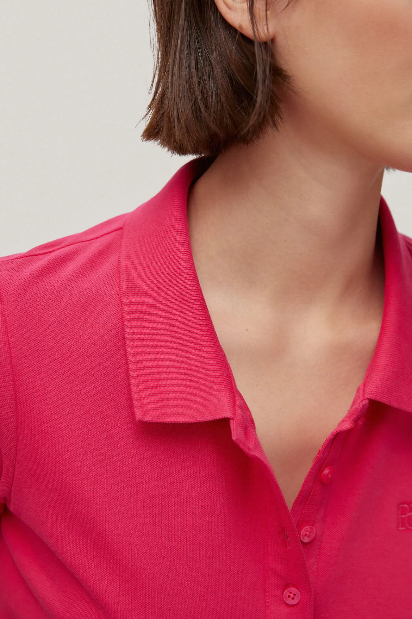 Vestido Polo Manga Corta Volantes^Pedro del Hierro Store