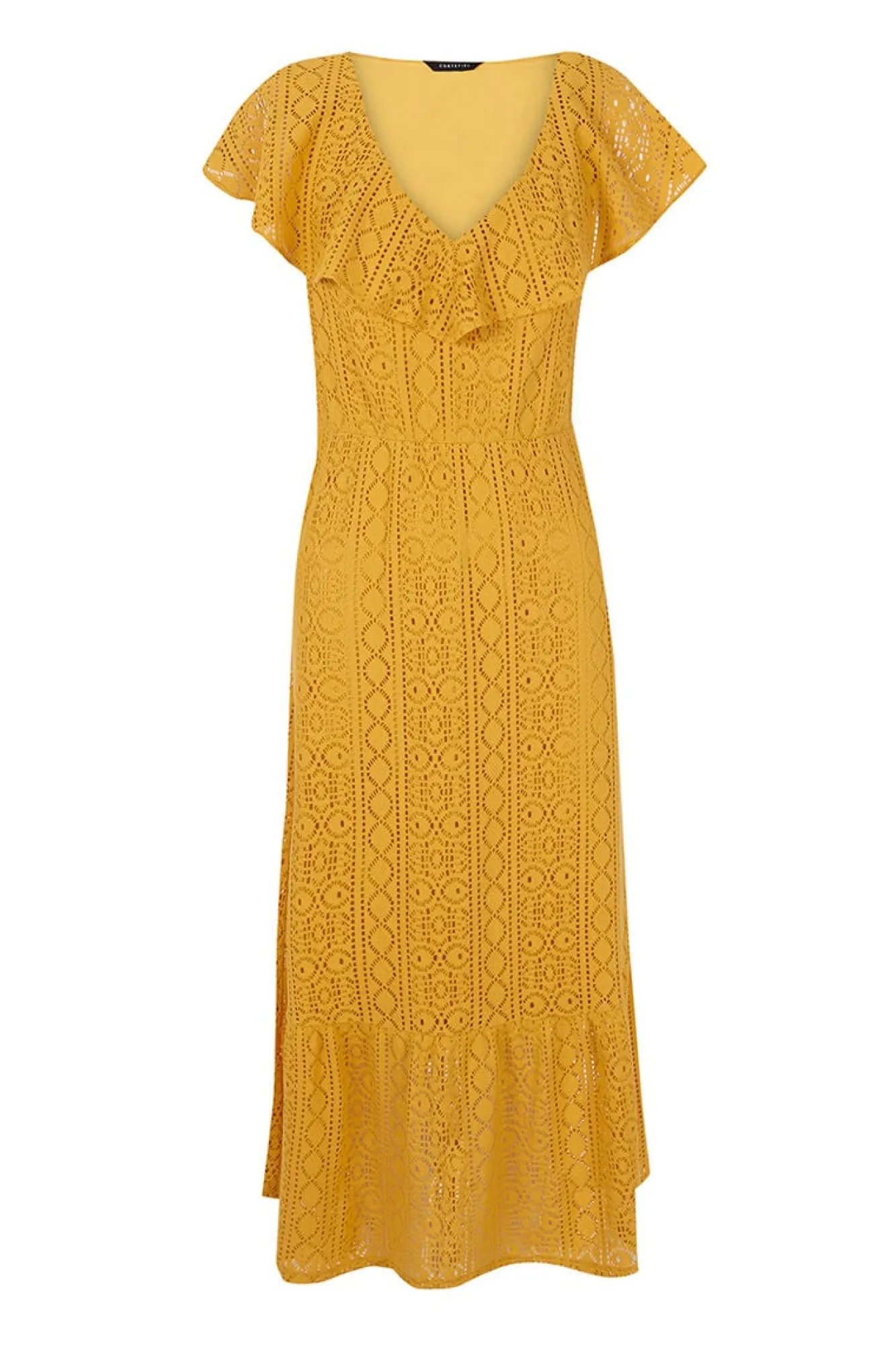 Vestido Punto Calado^Cortefiel New