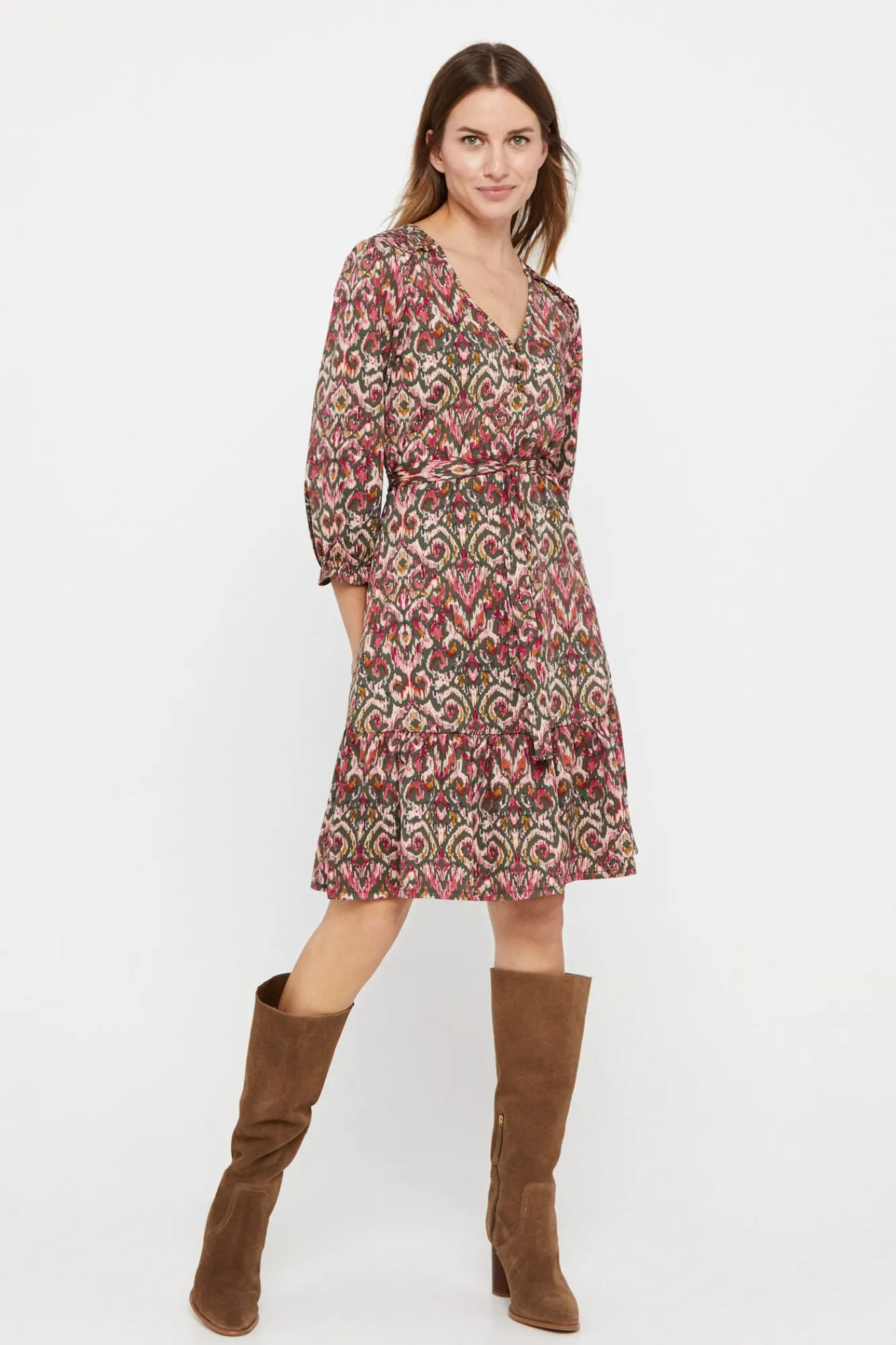 Vestido Punto Estampado^Cortefiel Sale