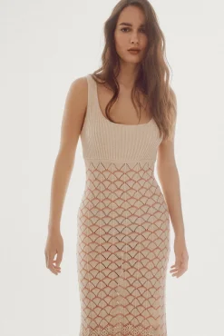 Vestido Punto Ondas^Slowlove Sale