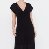 Vestido Punto Plisado Multicolor^Cortefiel Flash Sale