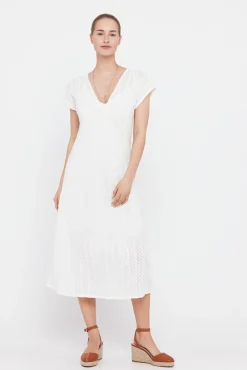 Vestido Punto Plisado Multicolor^Cortefiel Best Sale