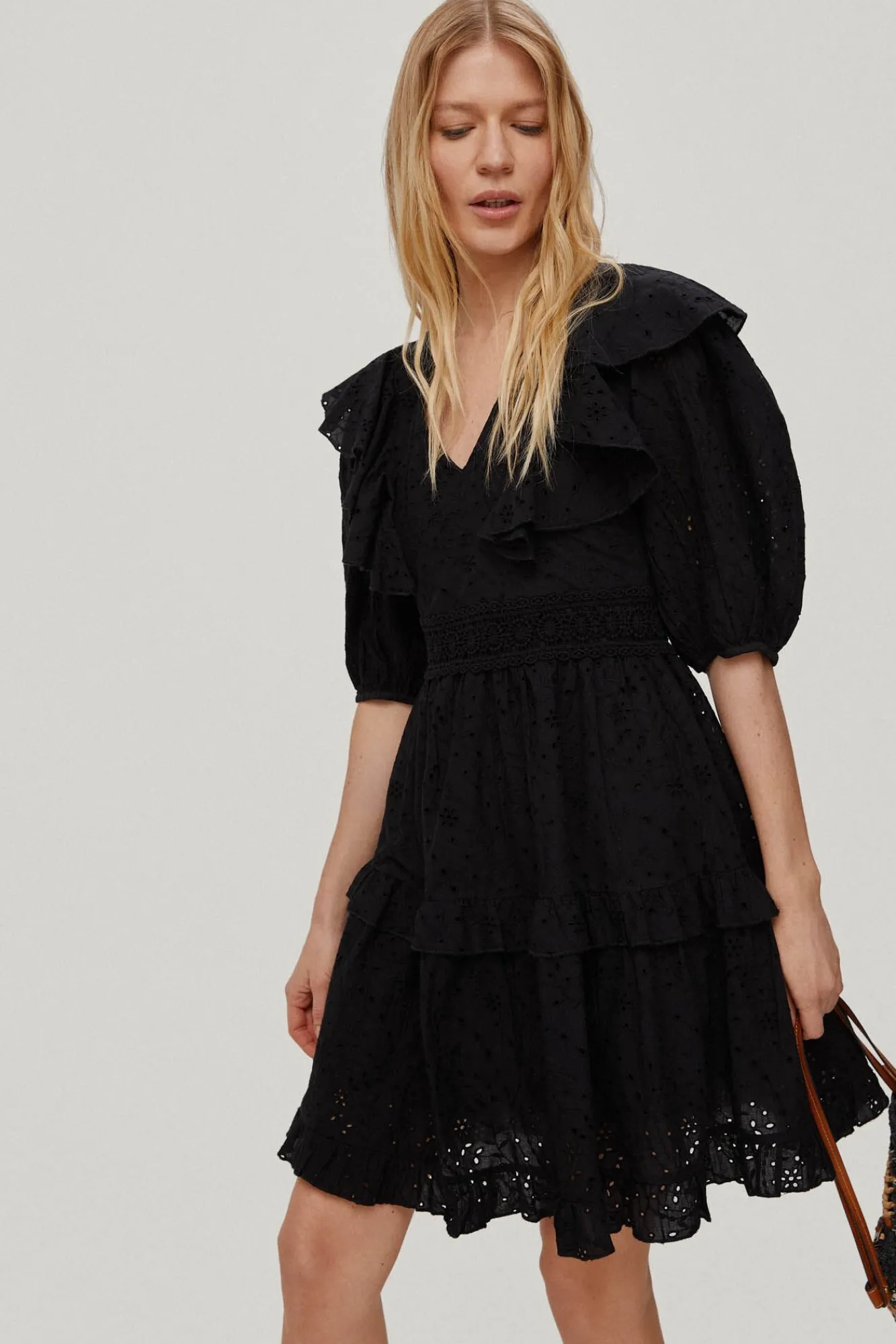 Vestido Tejido Bordado^Pedro del Hierro Cheap